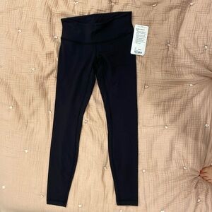 New with tags lululemon wunder under black tights